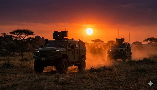LAMV savanna sunset